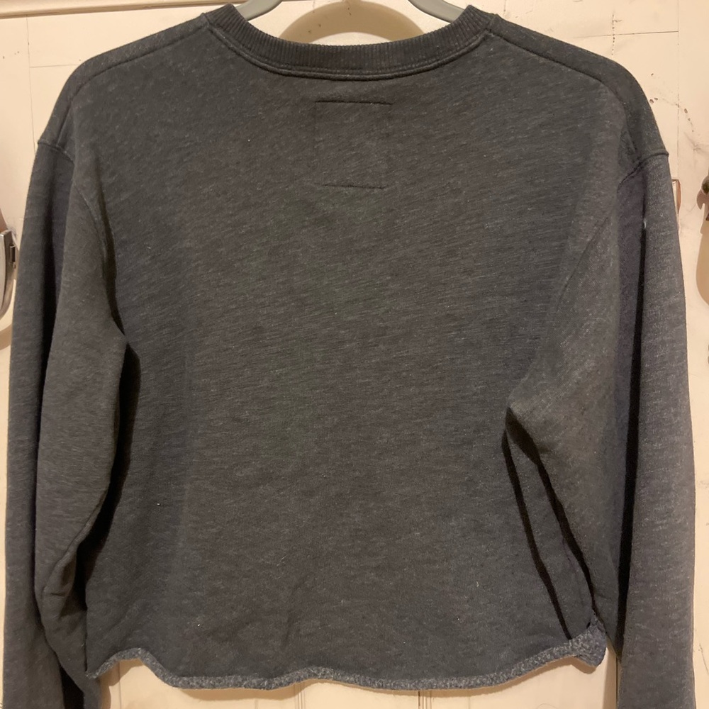 Hollister Charcoal Henley Top - Picture 2 of 3